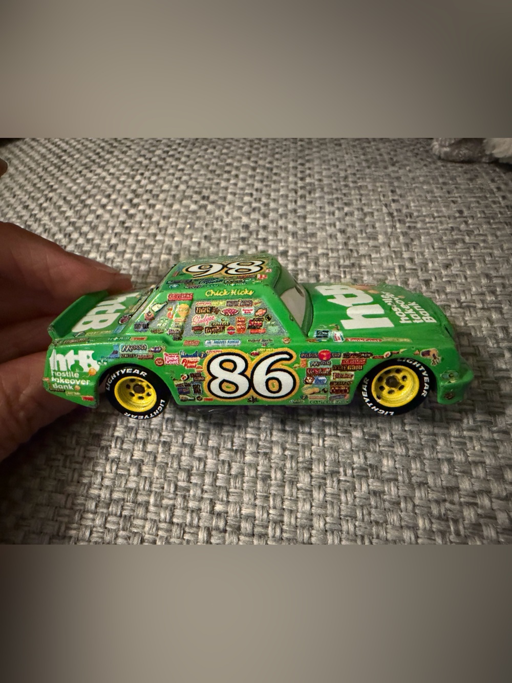 Pixar Cars Chick Hicks diecast